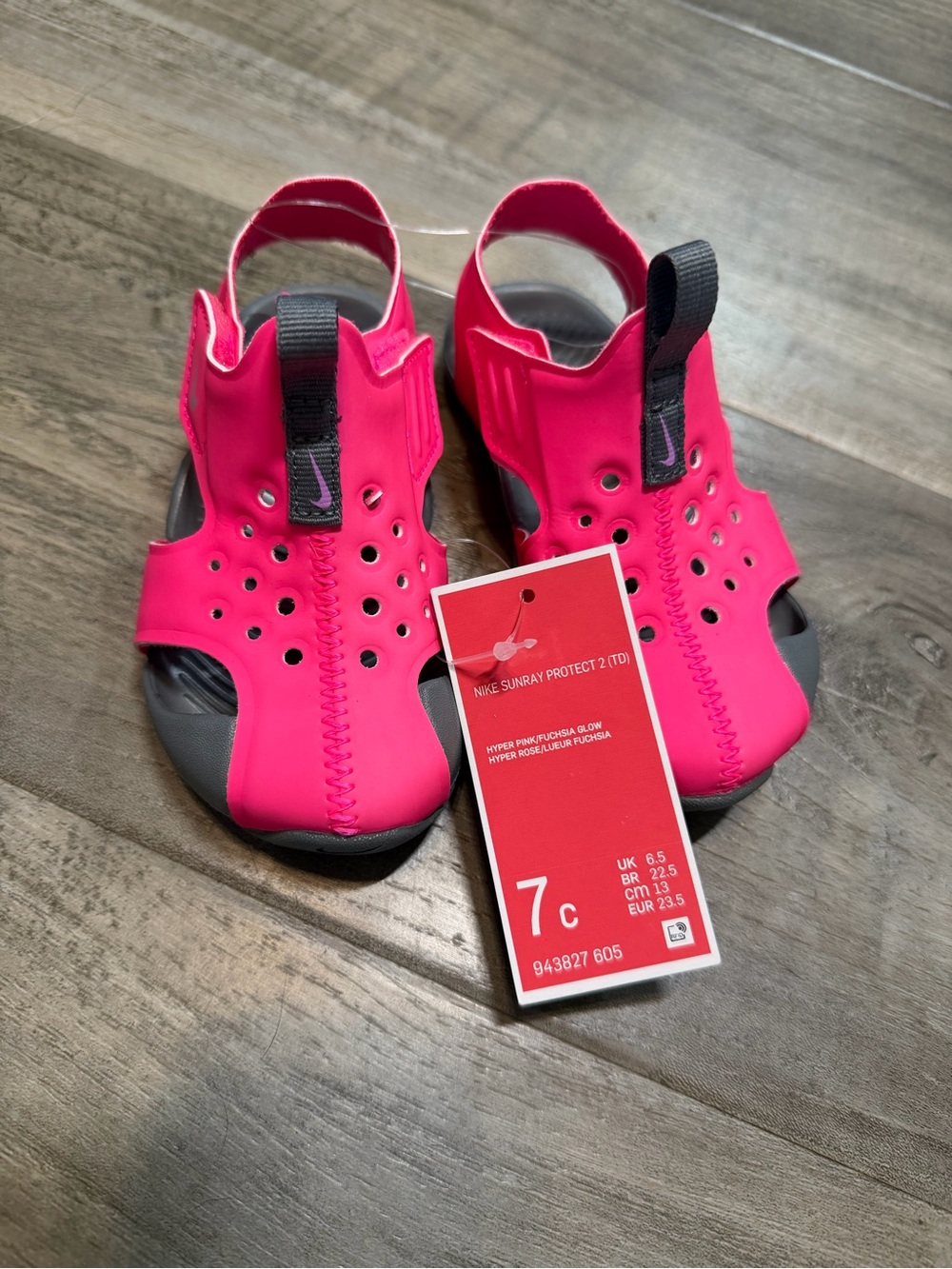 Nike Kids Bright Pink Water Shoes